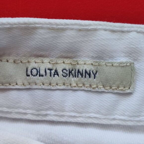 Lucky Brand jeans Lolita Skinny white women's size 12/31 - Picture 6 of 11